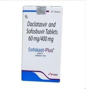 Sofokast plus Natco содержит Софосбувир 400mg и Даклатасвир 60mg