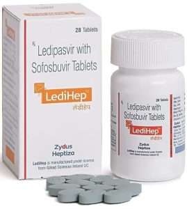 купить Ледипасвир Софосбувир Ledihep _Zydus Heptiza.
